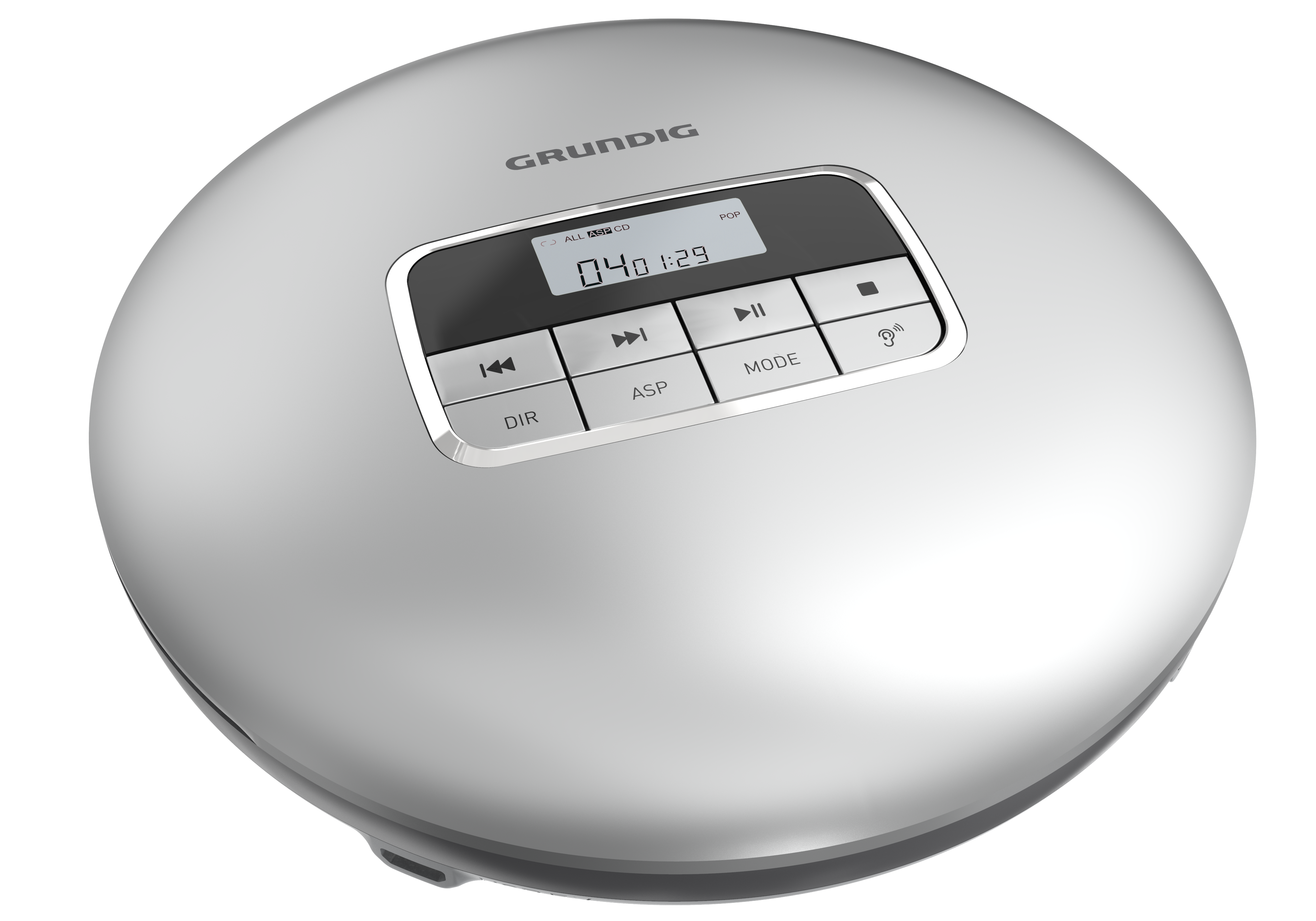 GCDP 8500 silber Disc-Man