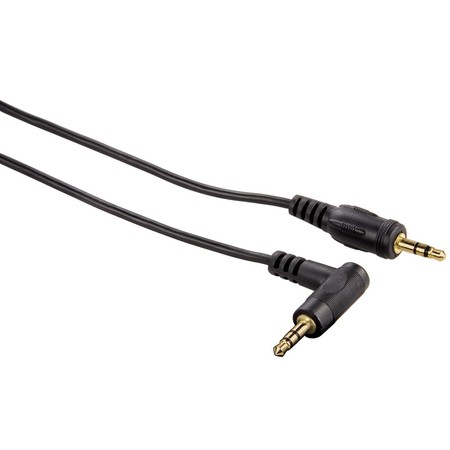 Klinken-Kabel 0,75m schwarz