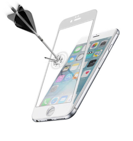 Capsule Schutzglas für Apple iPhone 7, ultraklar, weiß
