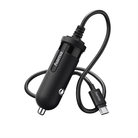 Kfz-Ladegerät, Micro-USB, 2,4 A, Schwarz (178302)