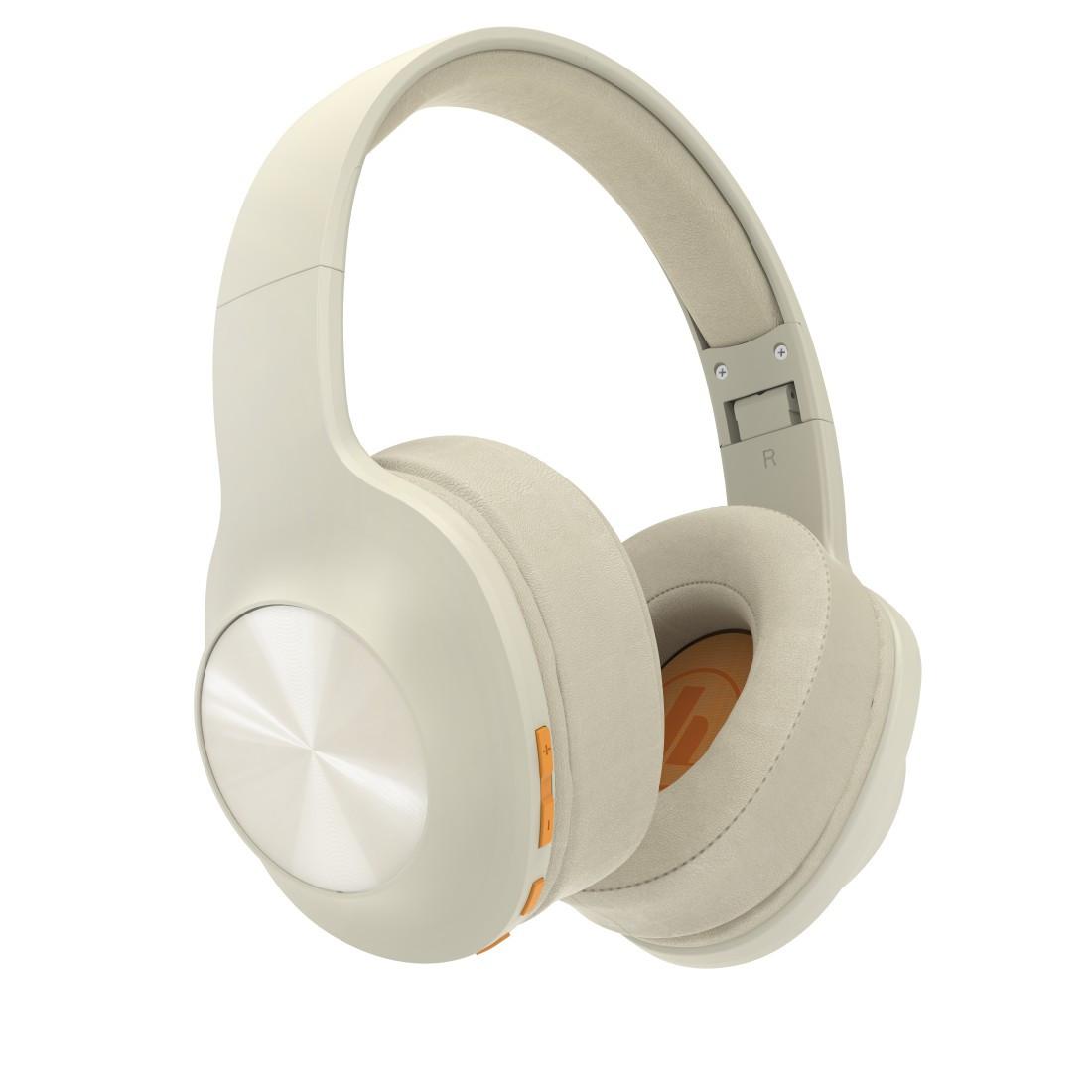 Bluetooth®-Kopfhörer "Spirit Calypso", Over-Ear, Bass Boost, faltbar, Beige (00184102)