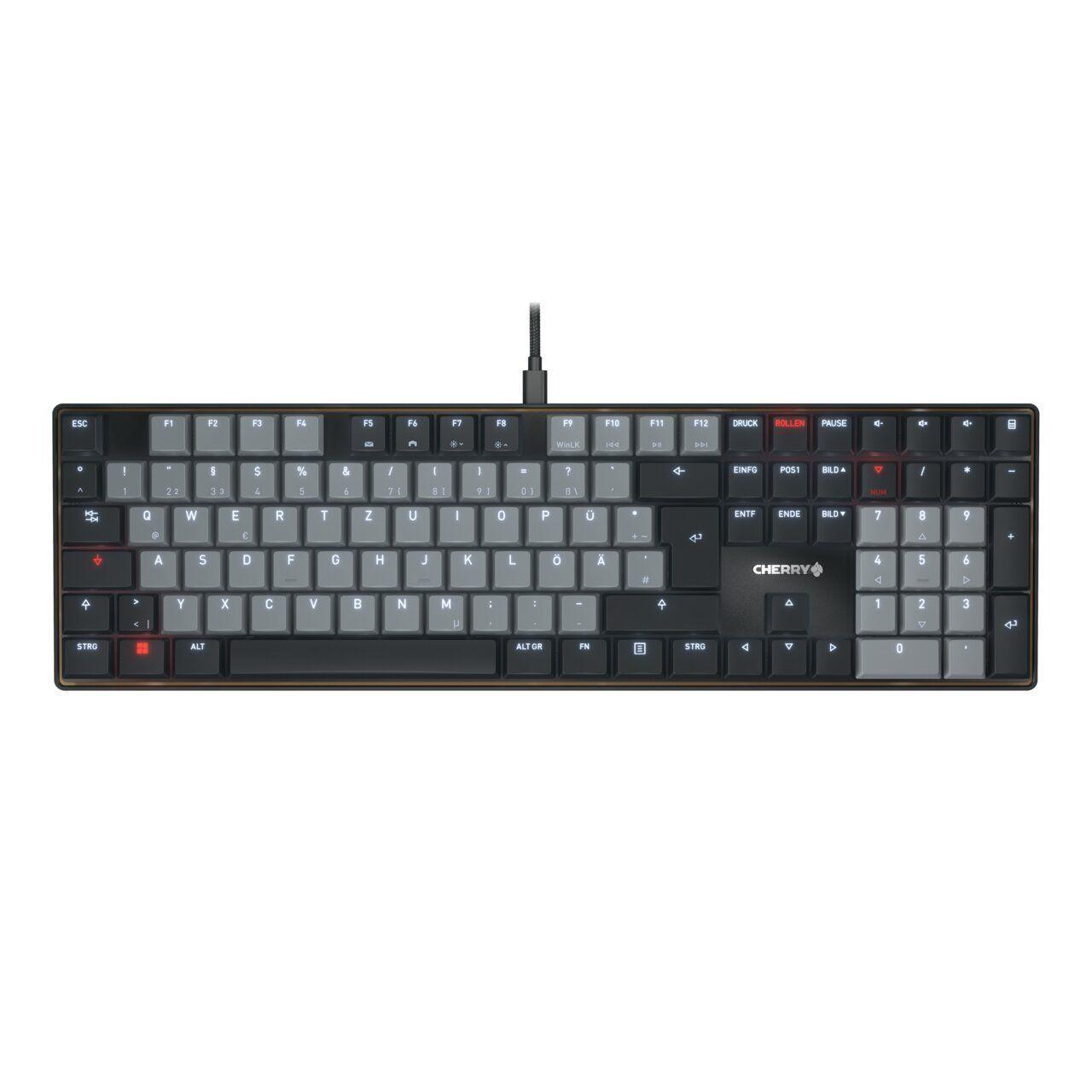 KC 500 MX LP Tastatur, Schwarz/Grau