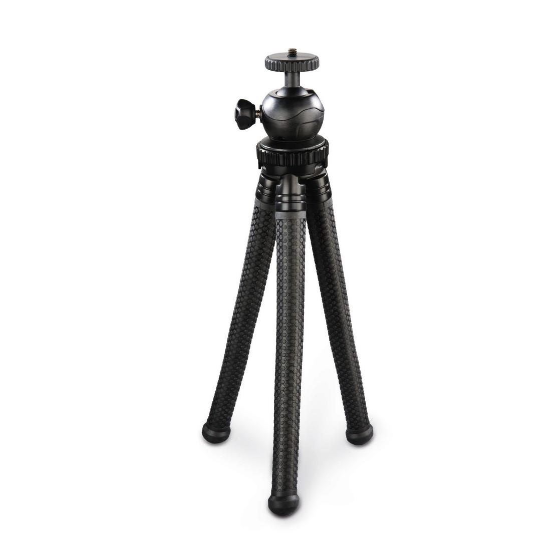 Stativ "FlexPro" für Smartphone, GoPro und Fotokameras, 27 cm, Schwarz (00004605)