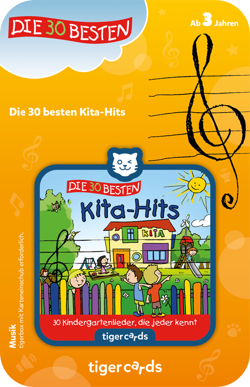 tigercard Die 30 Besten: Die 30 Besten Kita-Hits
