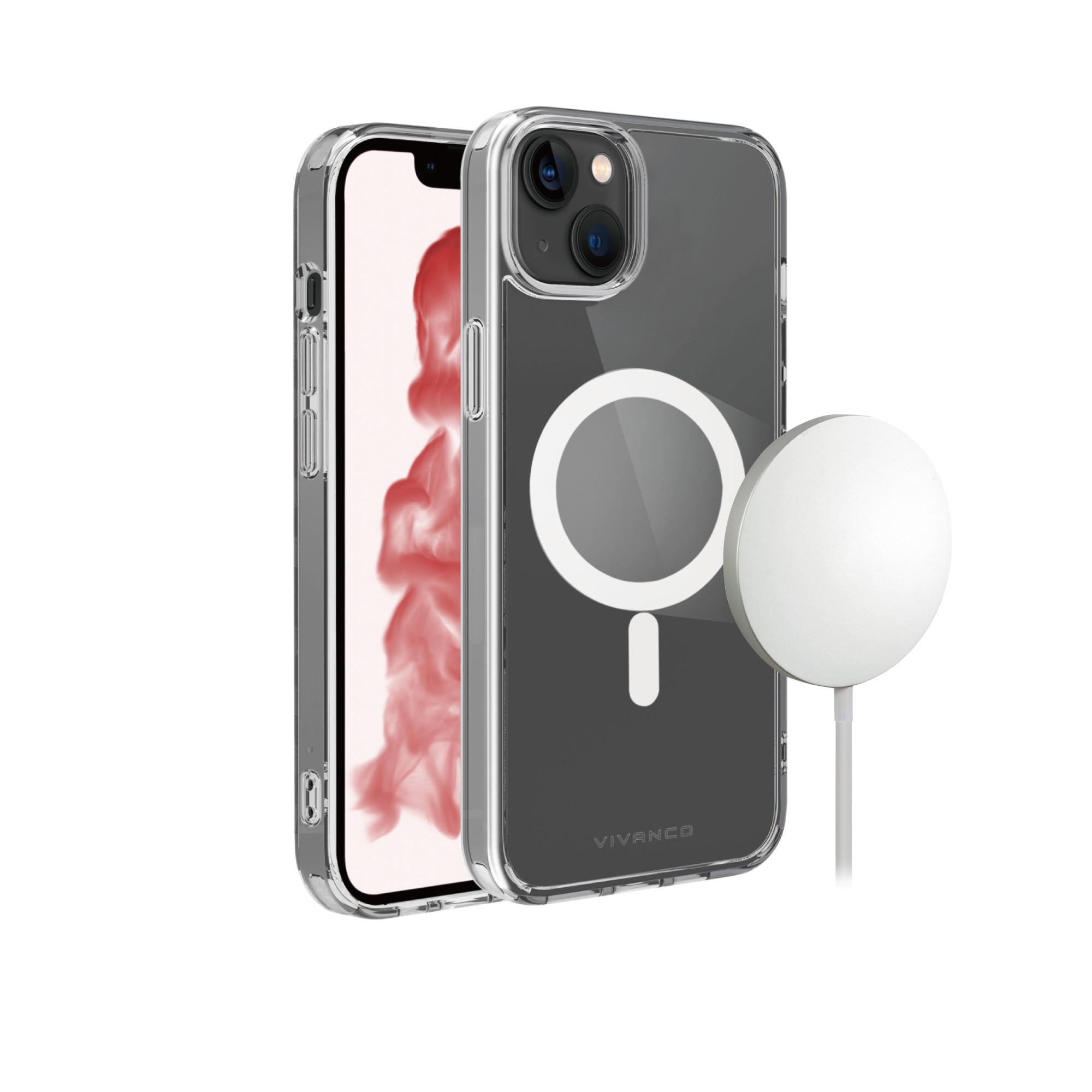 Mag Steady Cover, Magnetic Wireless Charging Support für iPhone 14 Plus Transparent (63484)