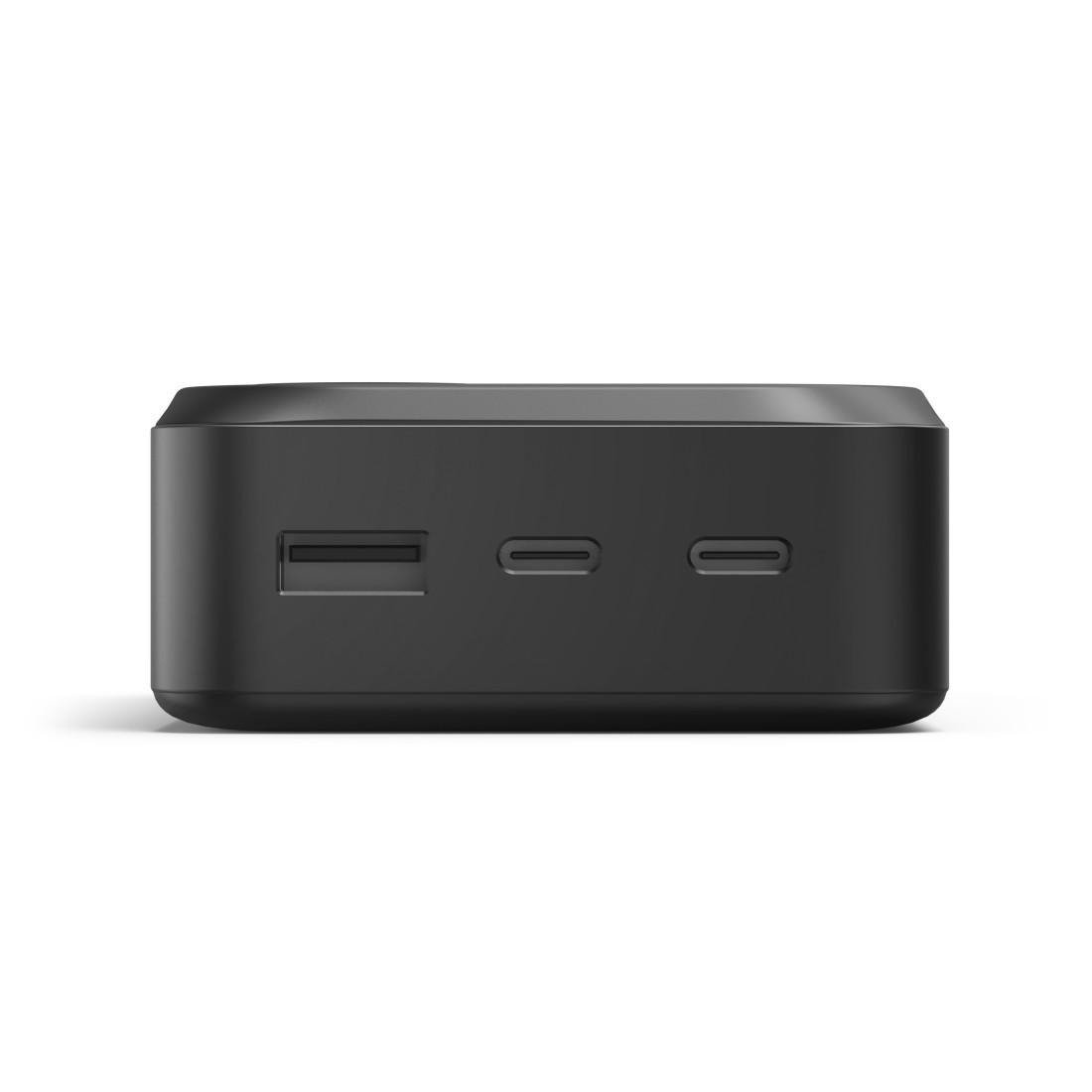 Power Pack, 20000mAh, 3 Ausgänge: 2x USB-C, 1x USB-A, Schwarz (00201755)