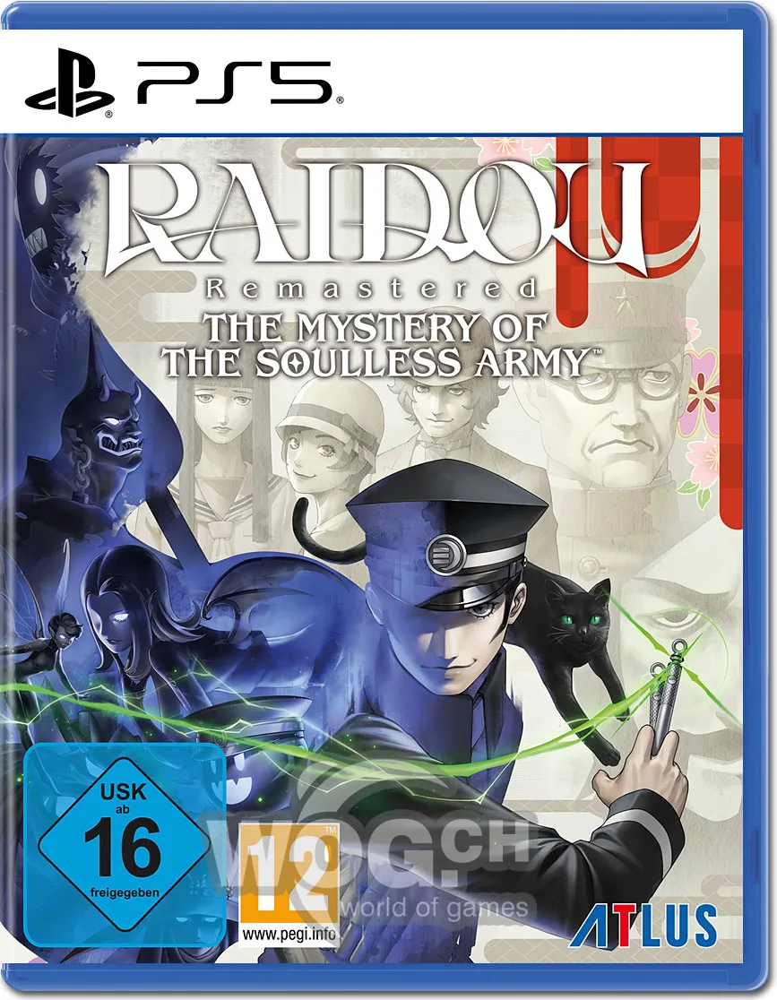 Raidou Remastered: Mystery of the Soulless Army PS5-Spiel