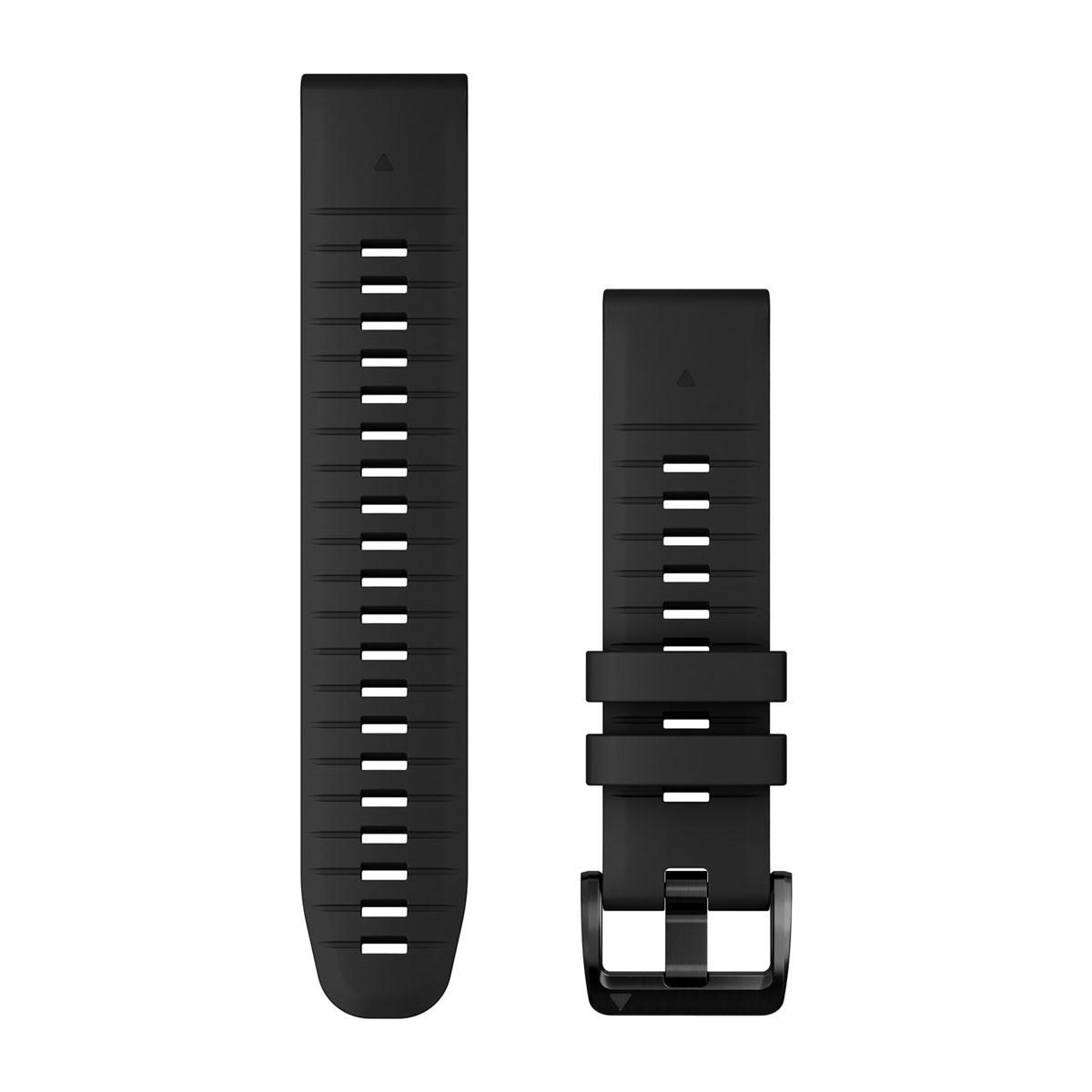 QuickFit-Armbänder (26 mm) Silikon, Schwarz