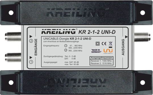 KR 2-1-2 UNI-D UNICABLE-Dongle