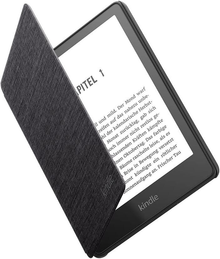 Kindle-Hülle, Dünn und leicht, Faltbare Schutzhülle - Stoff, Schwarz eBook-Reader-Hülle