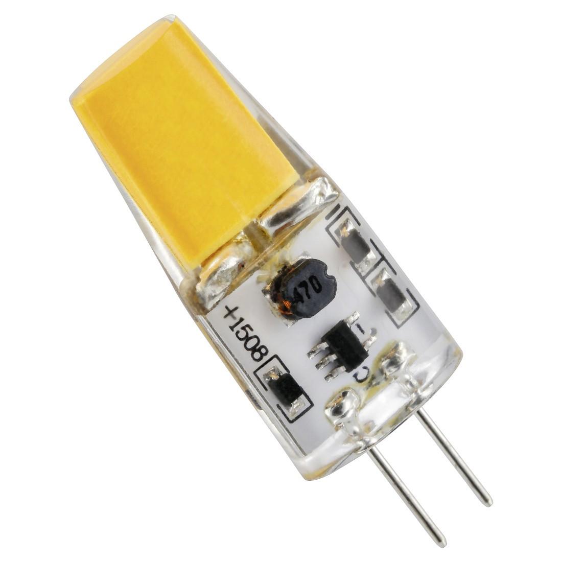 LED-Lampe, G4, 260lm ersetzt 26W, Stiftsockellampe, dimmbar, Warmweiß (00112518)