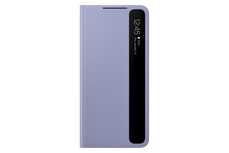 EF-ZG996 Smart Clear View Cover für Galaxy S21+, Violet Handyhülle