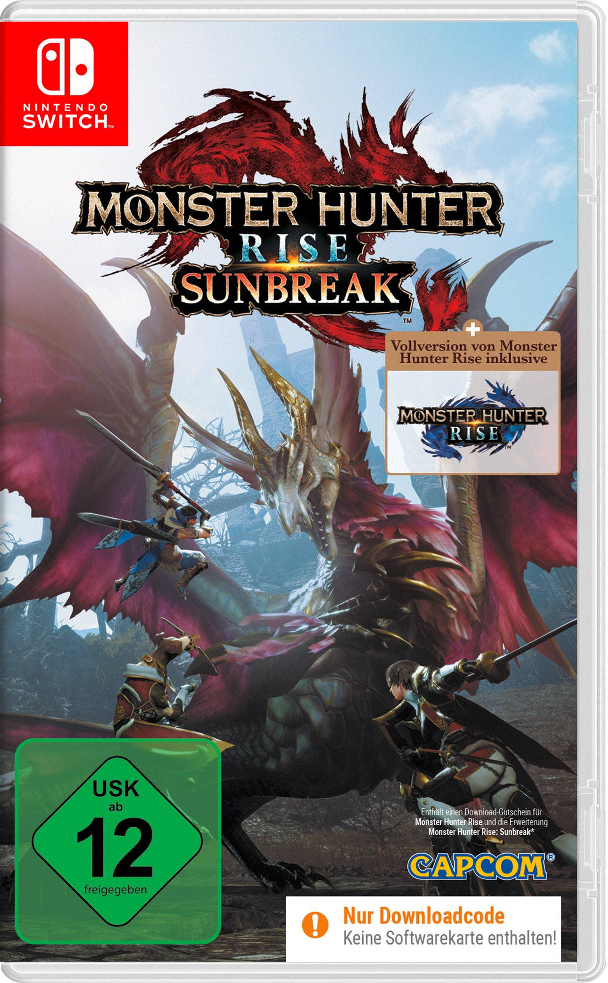 Monster Hunter Rise: Sunbreak Nintendo Switch-Spiel
