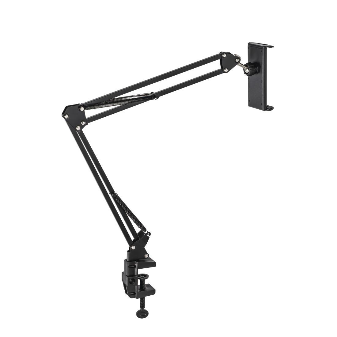 Tablet-Halterung für Tische etc., Schwenkarm mit 2 Gelenken, Geräte 7-12,9" (00210577)