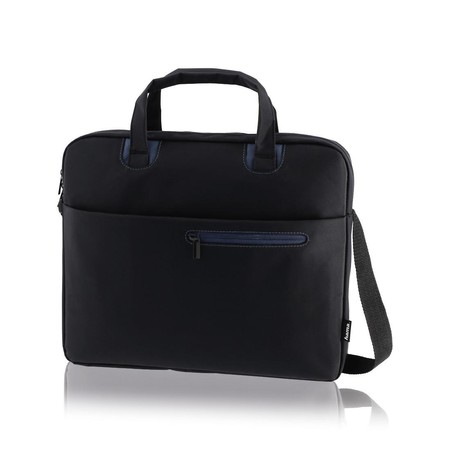 Notebook-Tasche "Sydney", bis 36 cm (14,1"), Schwarz/Blau