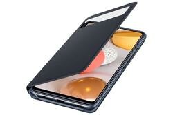 S View Wallet Cover EF-EA426 für Galaxy A42, Black Handyhülle