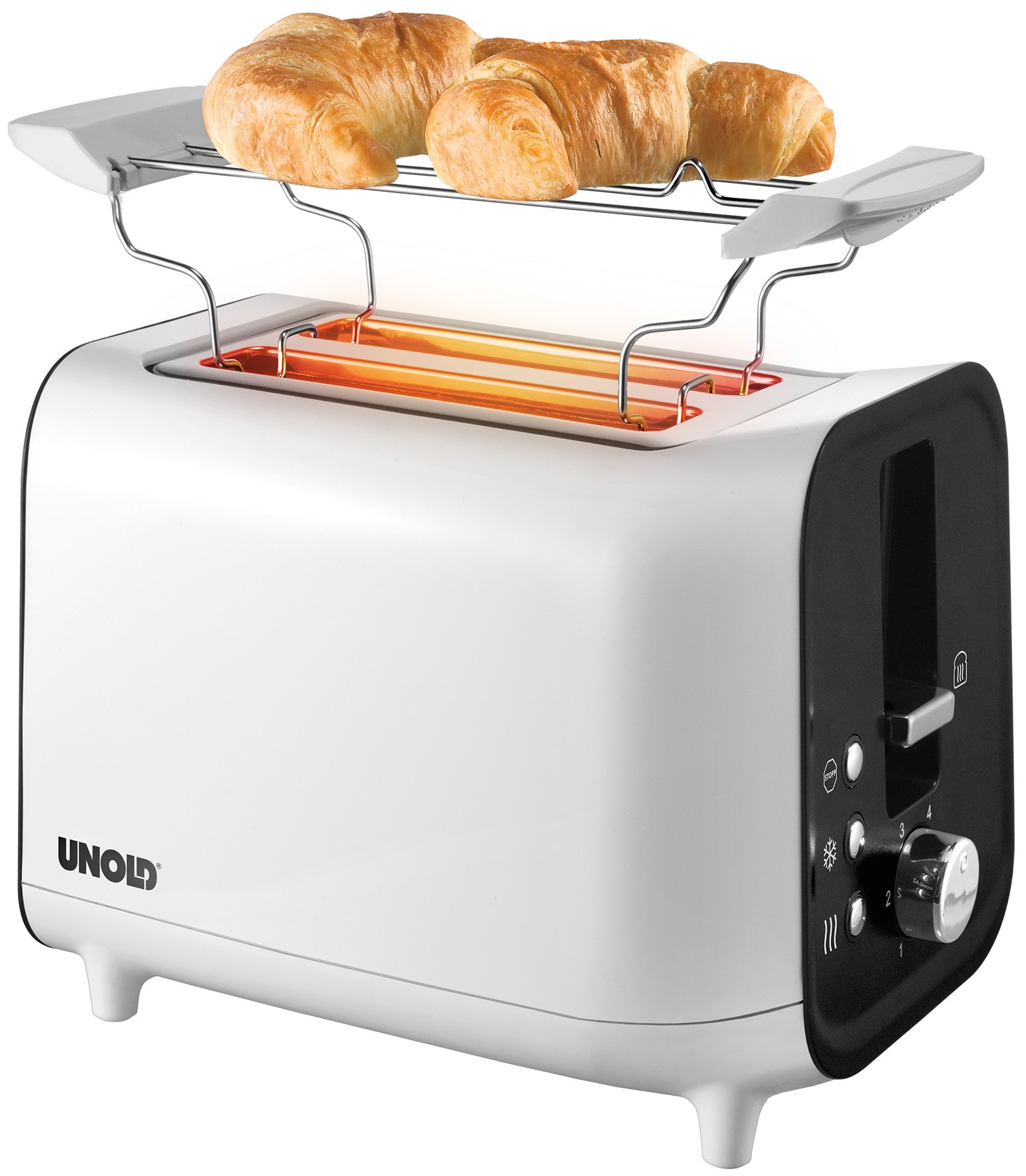 38410 Shine white Toaster
