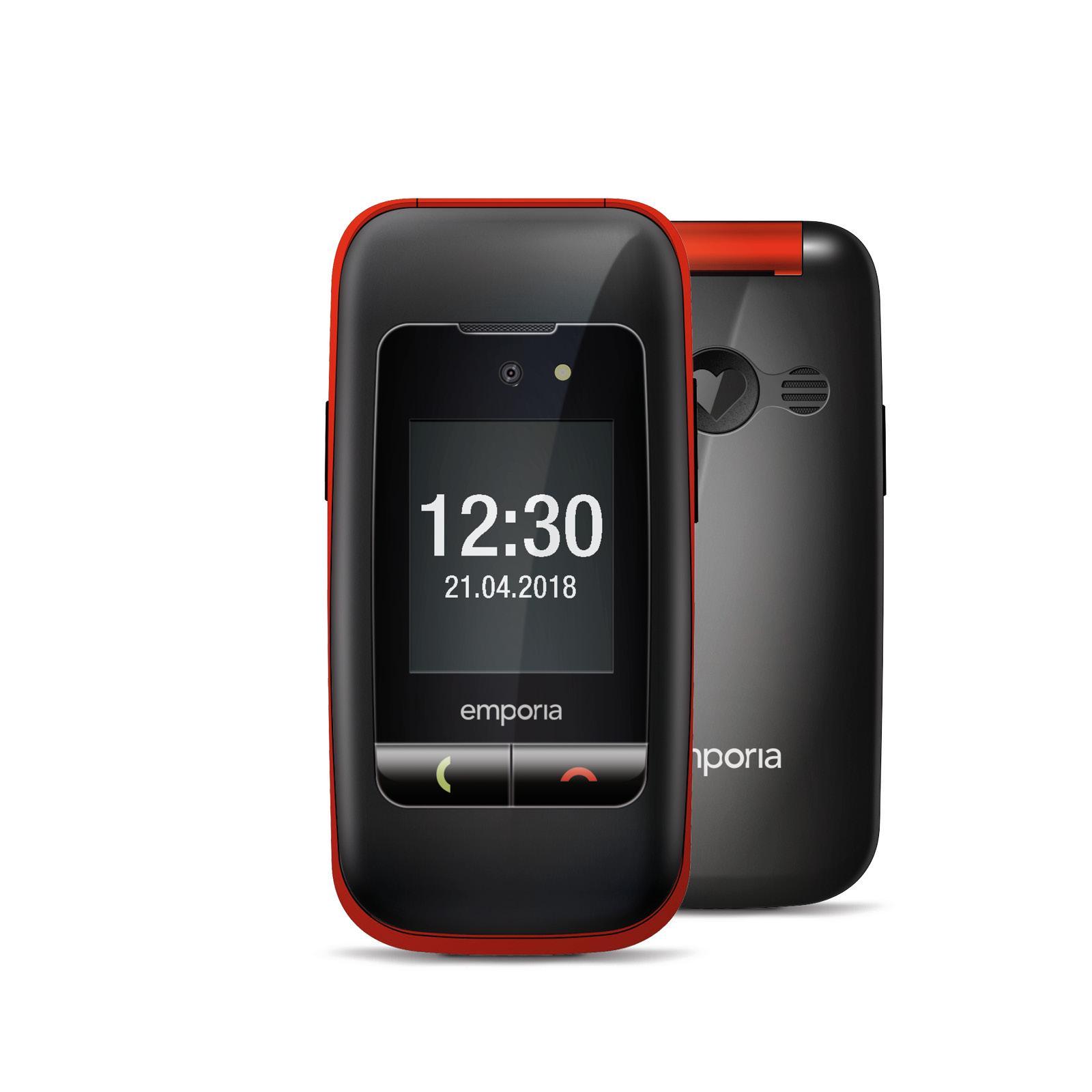 ONE 2G, Schwarz/Rot - Modell 2025 Handy