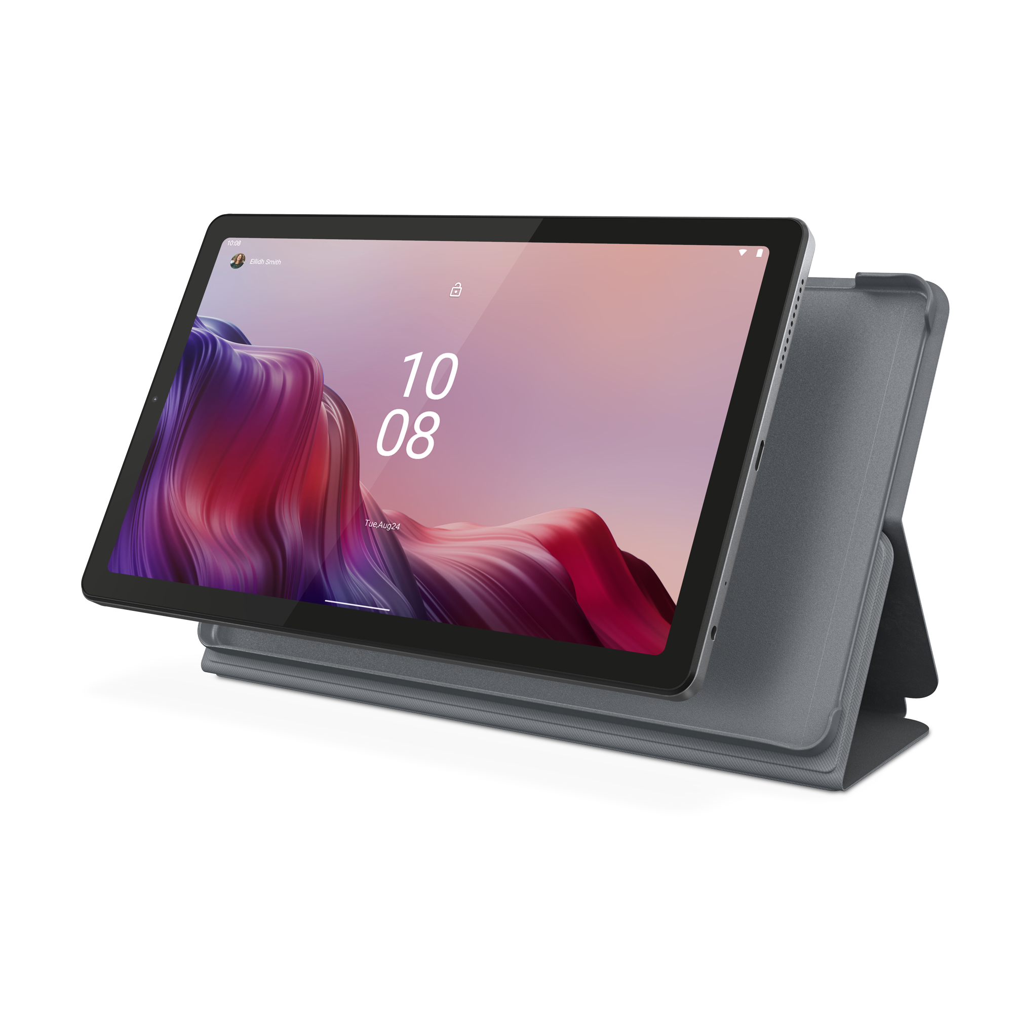 Tab M9, Arctic Grey, 9 Zoll, 64 GB + Folio Case