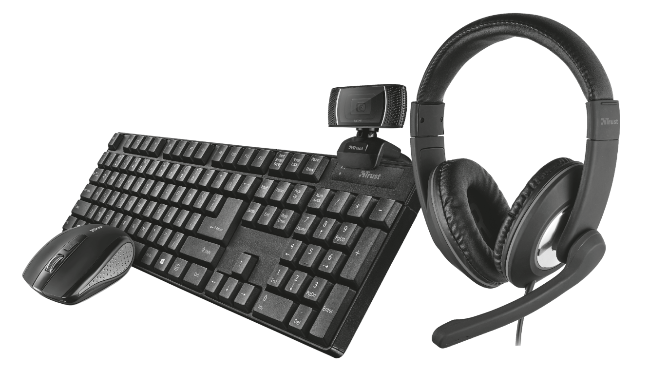 Qoby 4-in-1 Home Office Set