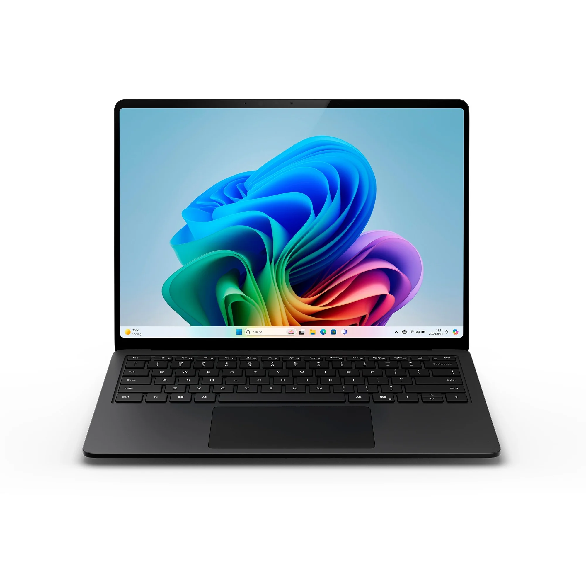 Surface Laptop 7, Schwarz, 15 Zoll, Touch, Snapdragon X Elite, 16 GB, 1 TB SSD