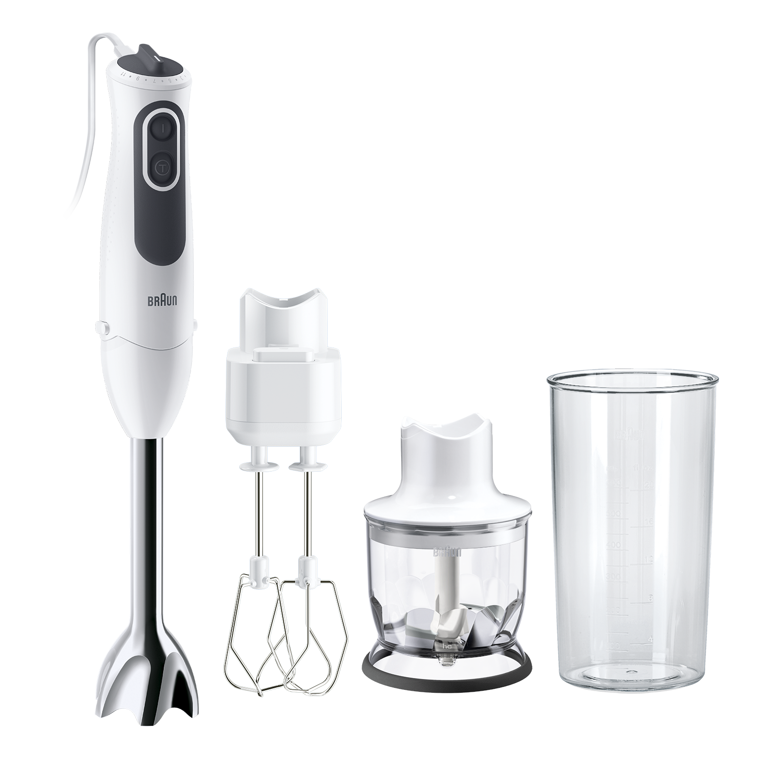 Stabmixer-Set MultiQuick 3 Vario MQ 3125 B WH