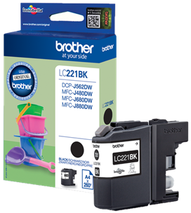 LC221BK schwarz Druckerpatrone