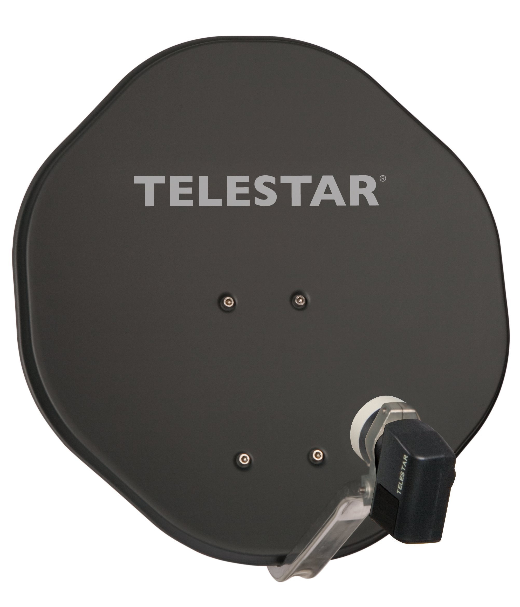 AluRapid 45 grau Satellitenschüssel 45 cm mit Twin LNB