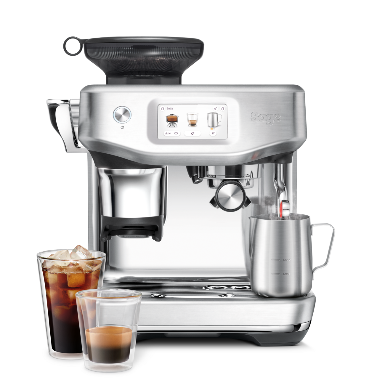 SES882BSS Siebträger-Espressomaschine