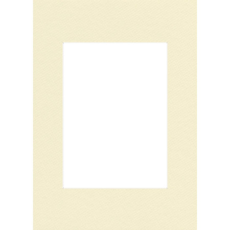 Premium-Passepartout, Elfenbein, 50 x 70 cm