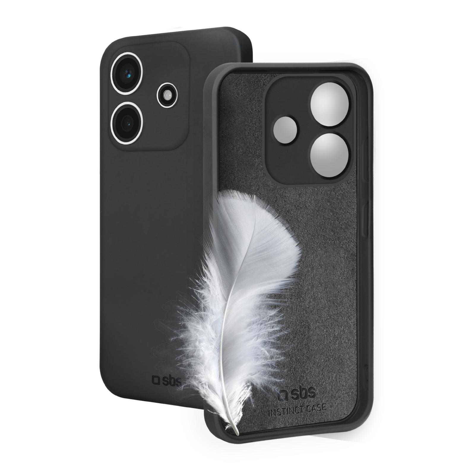 Instinct Hülle für Xiaomi Redmi Note 14 4G (164,8 mm), Schwarz