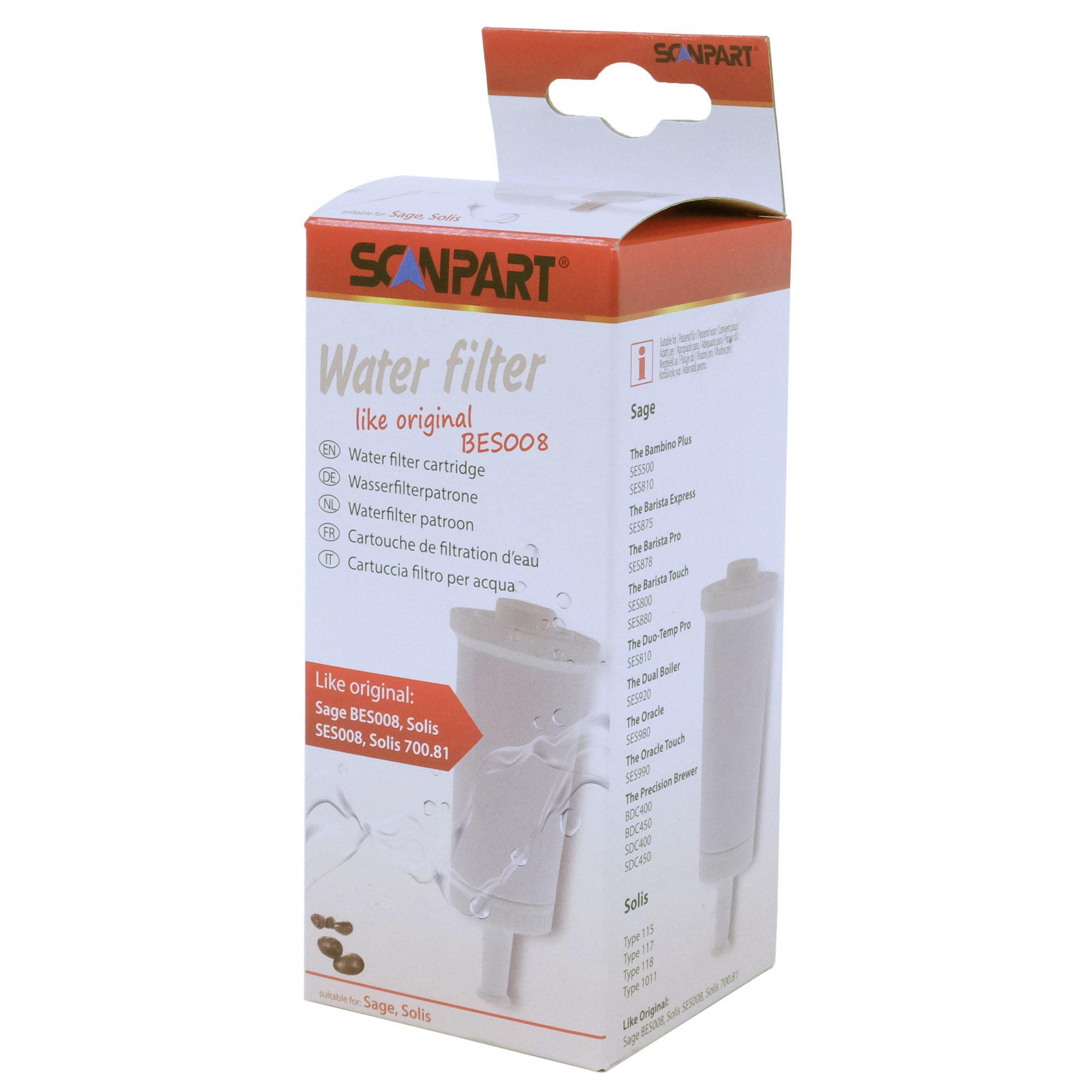 Wasserfilter Kartusche für Sage