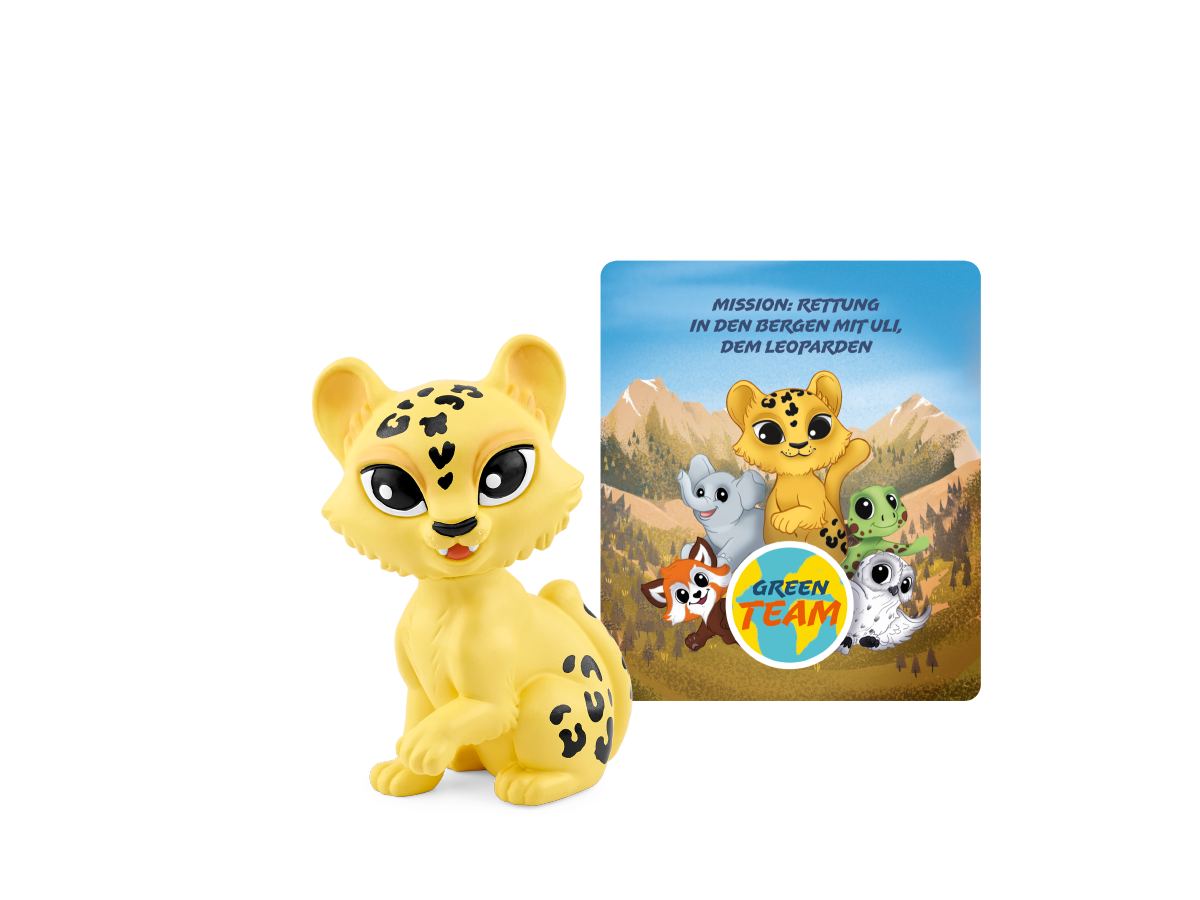 Green Team - Mission: Rettung in den Bergen mit Uli, dem Leoparden Hörfigur