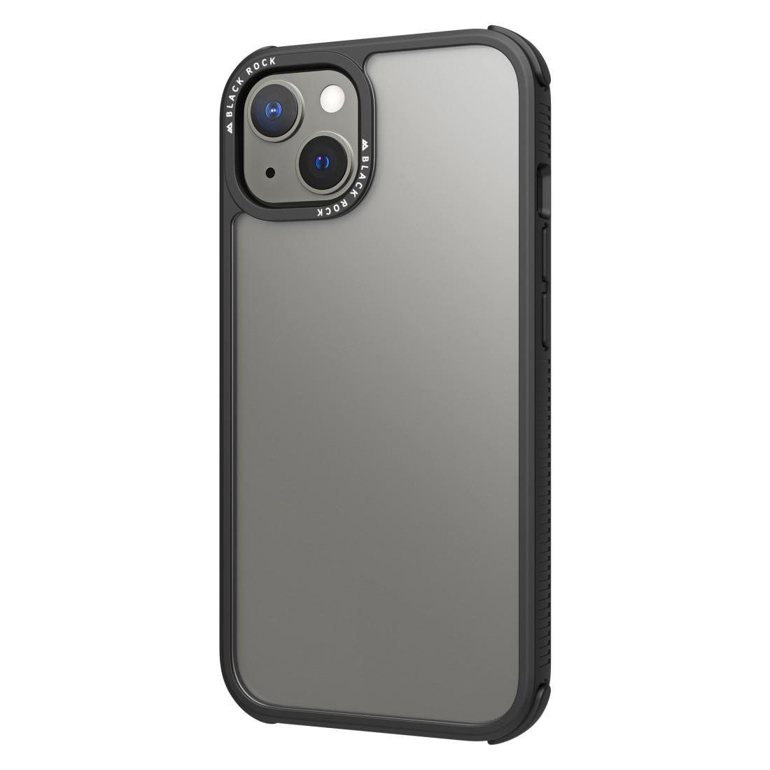 Cover "Robust Transparent" für Apple iPhone 13, Schwarz (00217016) Handyhülle