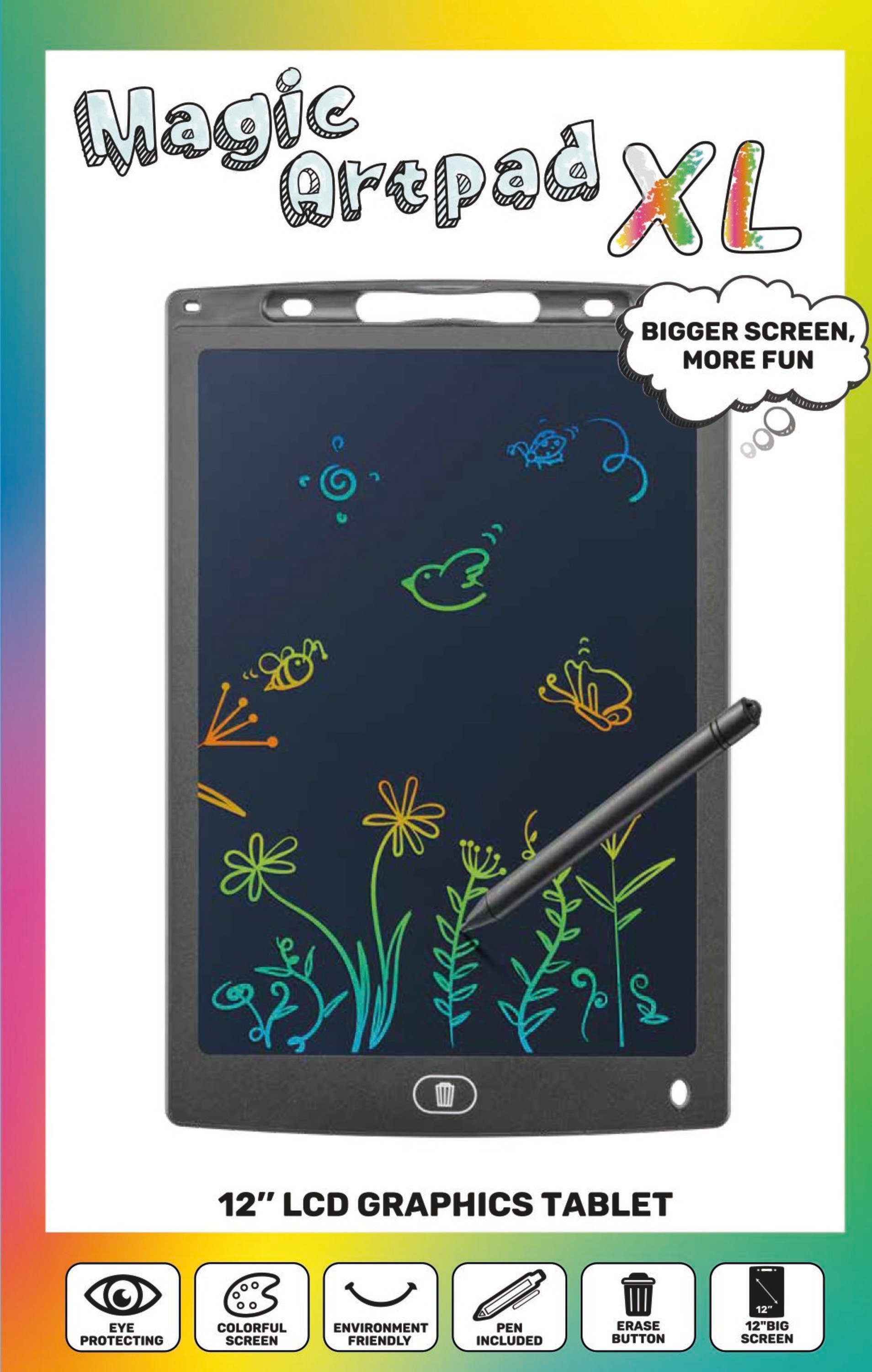 LCD Magic Artpad 12" Black (61104)