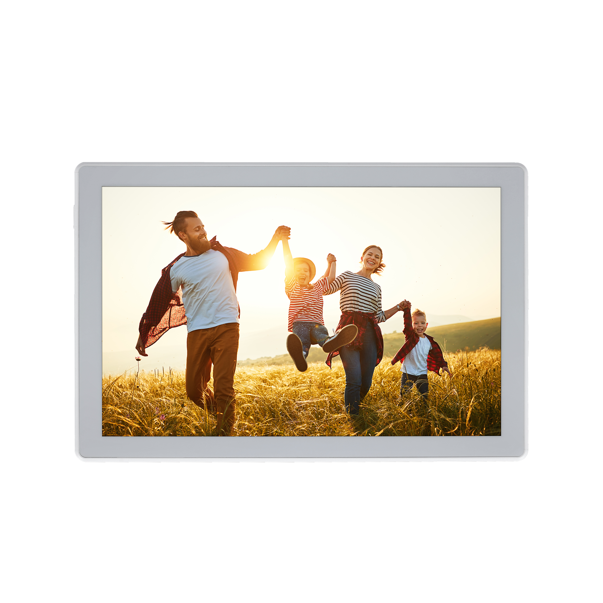 Smart Frame WiFi 106 Portable weiß Digitaler Bilderrahmen