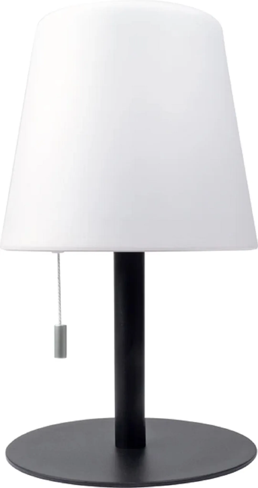 Solar Tischleuchte mit Zugschalter Outdoor LED RGB