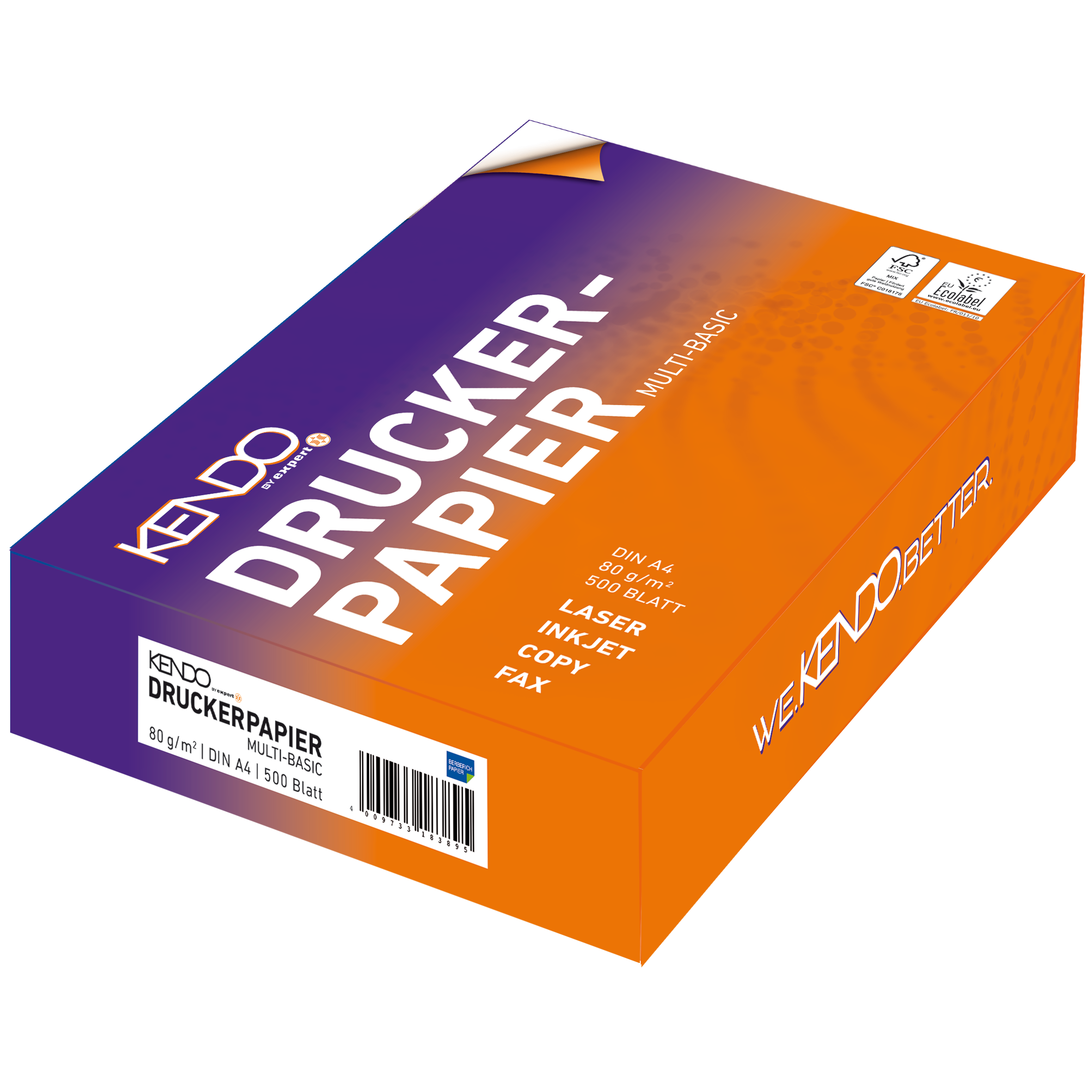 A4, 500 Blatt Druckerpapier