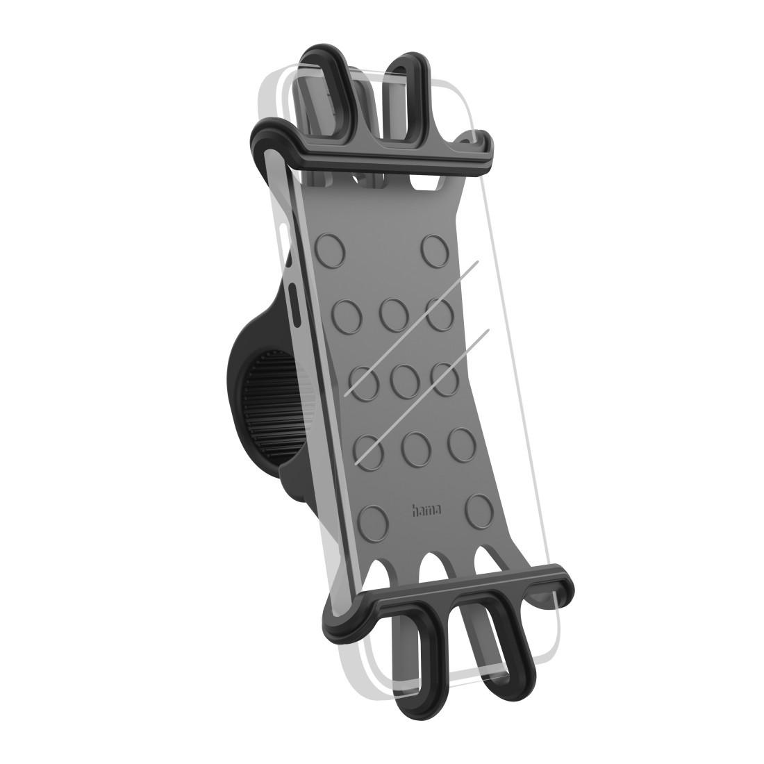 Fahrrad-Handyhalterung "Flexible", universal für Lenkerstangen Ø 2 - 3,5 cm (00201967)