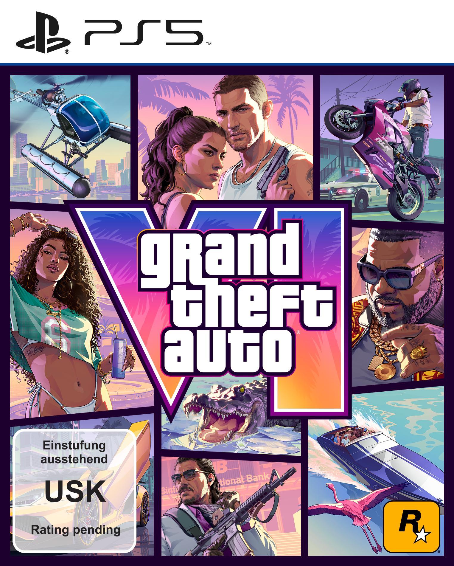 Grand Theft Auto VI PS5-Spiel
