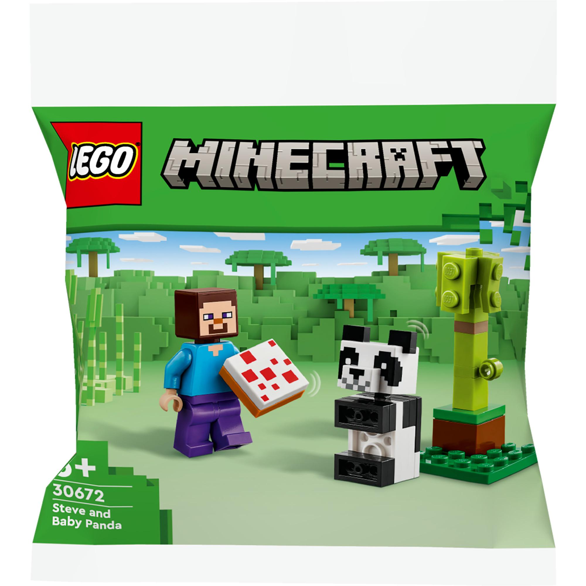 Steve mit Baby-Panda