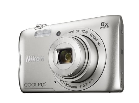 Coolpix A300 Silber DeLuxe Edition inkl. Kameratasche und 16GB SD-Karte