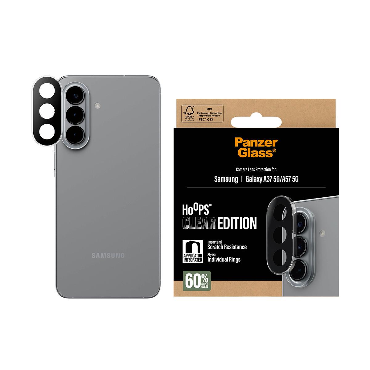 Hoops® Kameraschutz Transparent Samsung Galaxy A37 / A57 5G
