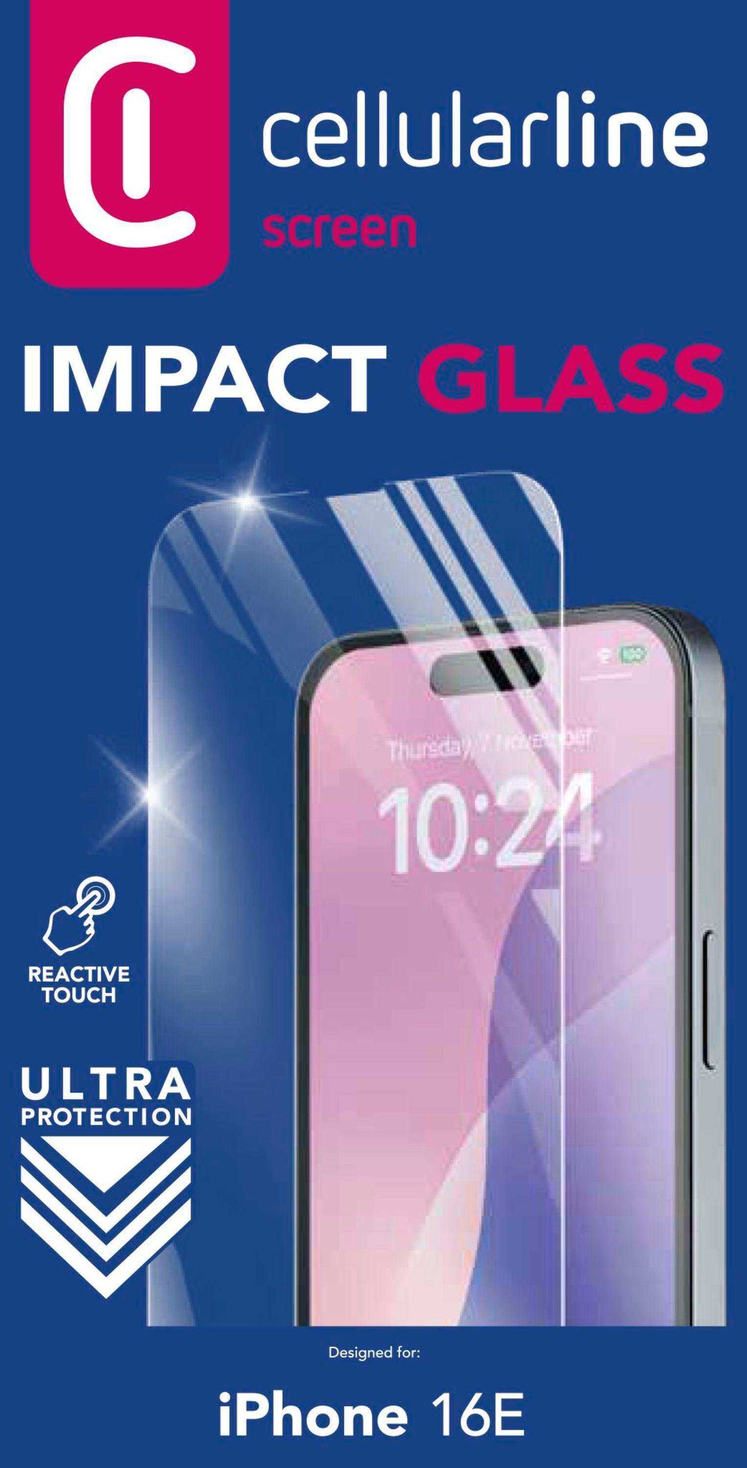 Impact Glass für Apple iPhone 16E (61094)