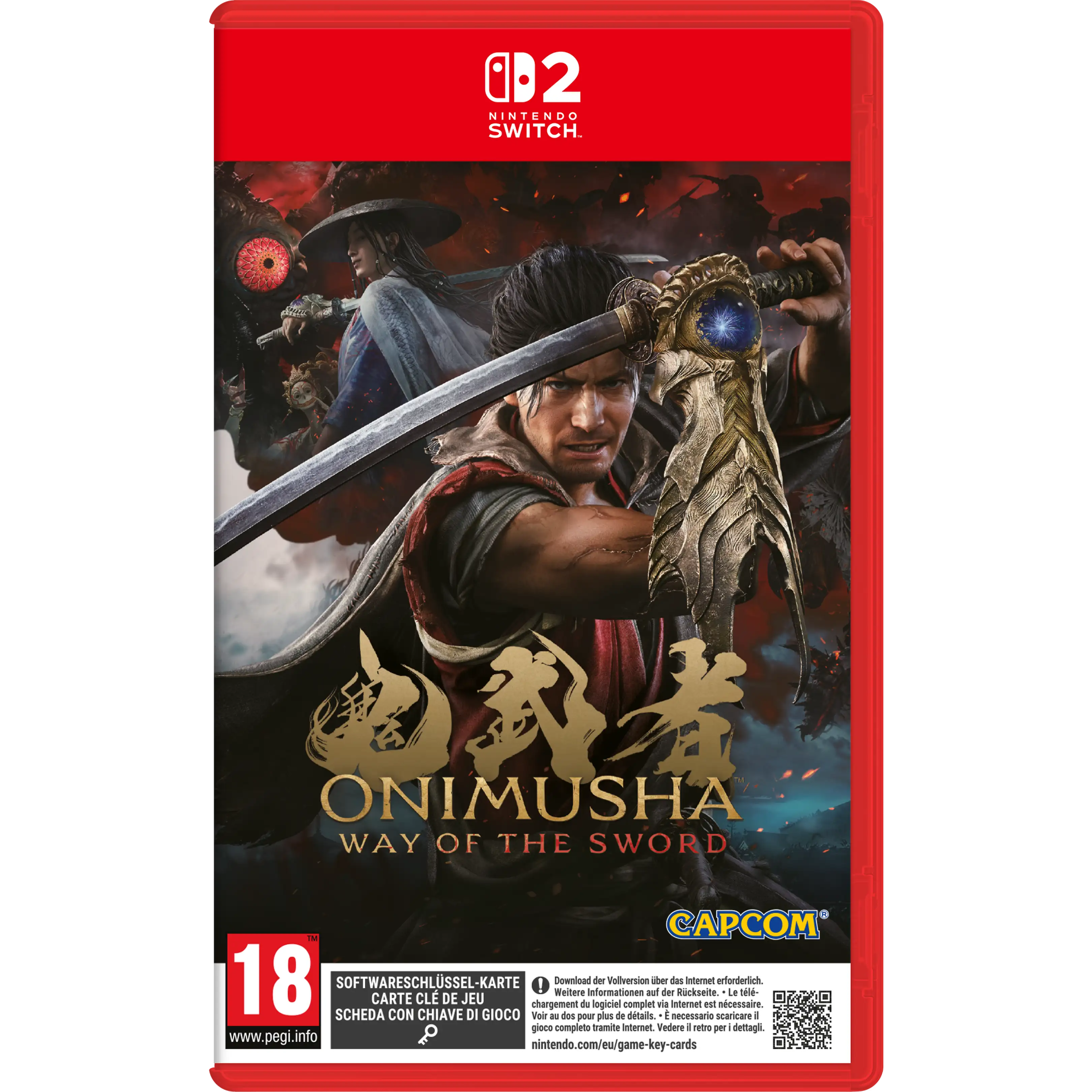 Onimusha - Way of the Sword (Key Card) Nintendo Switch 2-Spiel