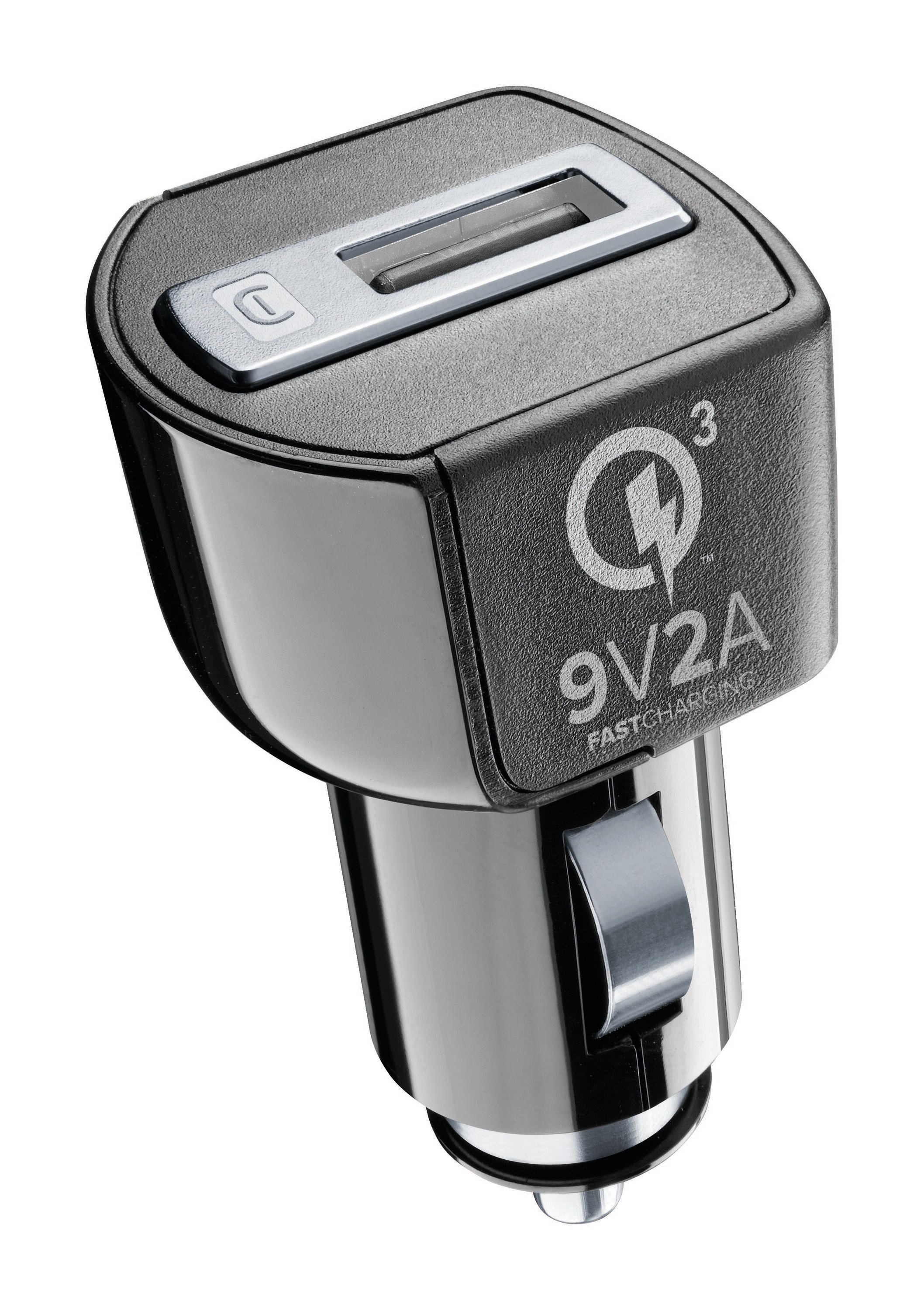 Autoladegerät Qualcomm 3.0 USB Car Charger Kit mit USB-Type-C Kabel, 18W (60067)
