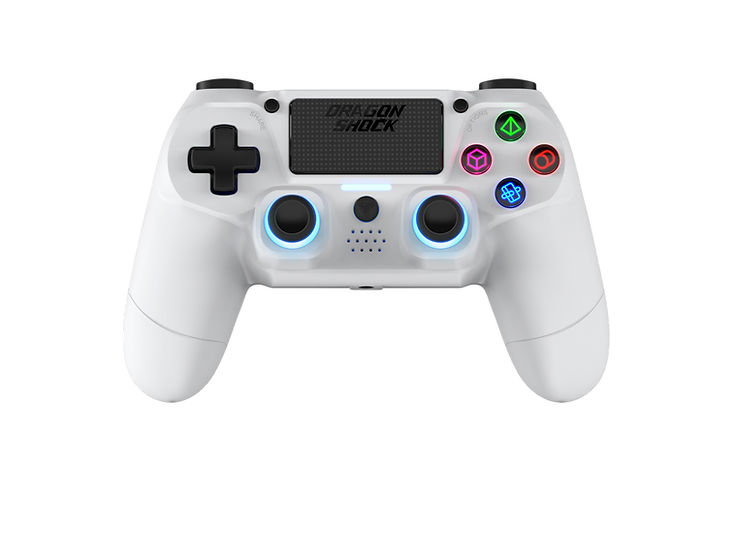 Dragonshock Controller Mizar Wireless, Weiß, PS4