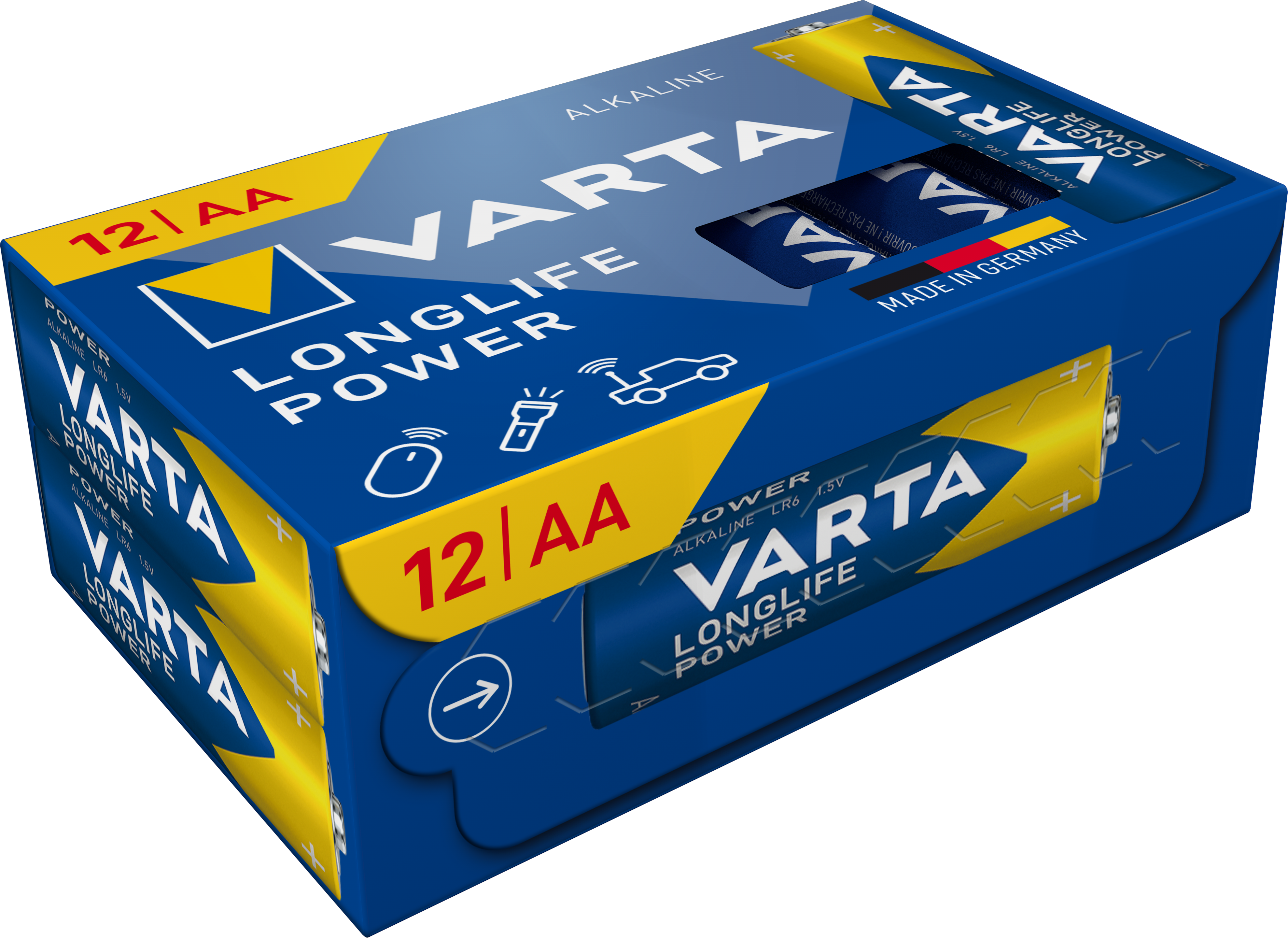 LONGLIFE Power AA 12er Big Box Batterie