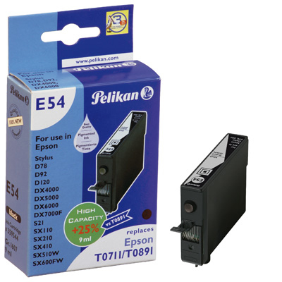E54 - Epson D78/T071140 schwarz Druckerpatrone