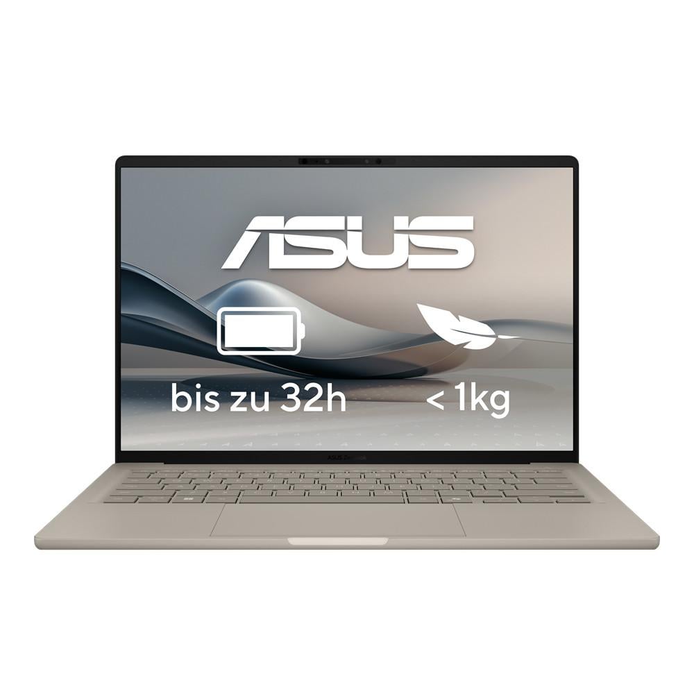 Zenbook A14, 14 Zoll, WUXGA, OLED, Snapdragon X1-26-100, 16 GB, 1 TB SSD, Qualcomm Adreno
